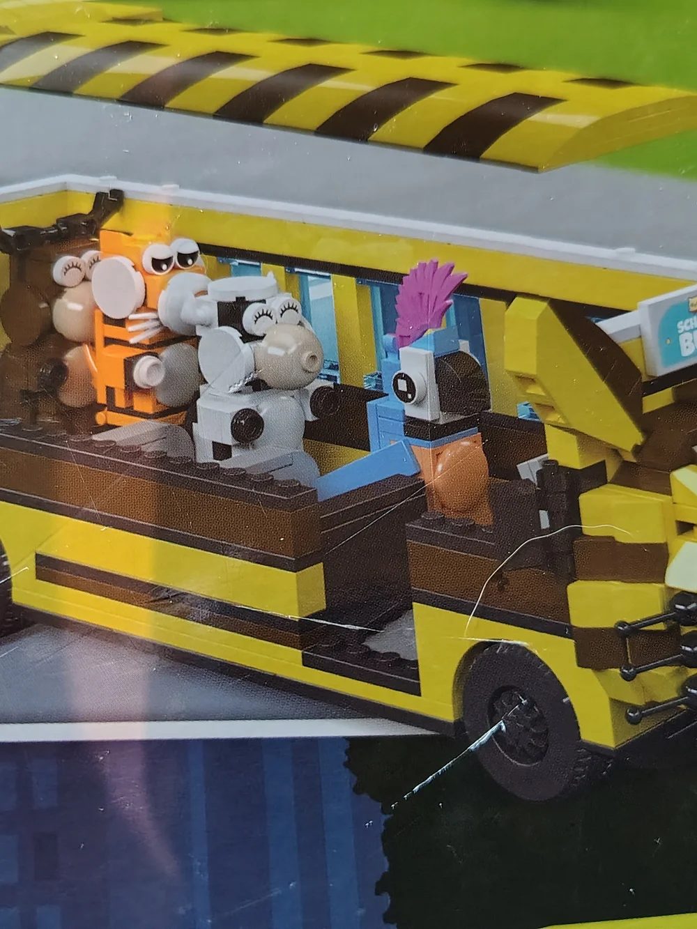 Yellow Animals School Bus Building Toy Set - Kids Toys - Picture 13 of 16